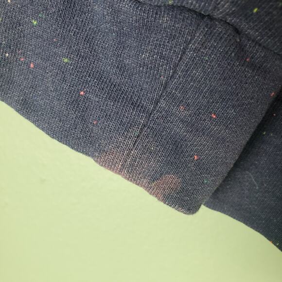 American Fighter Womens Blue Cut Out Crewneck Long Sleeve Sweatshirt Size XL - Picture 5 of 8